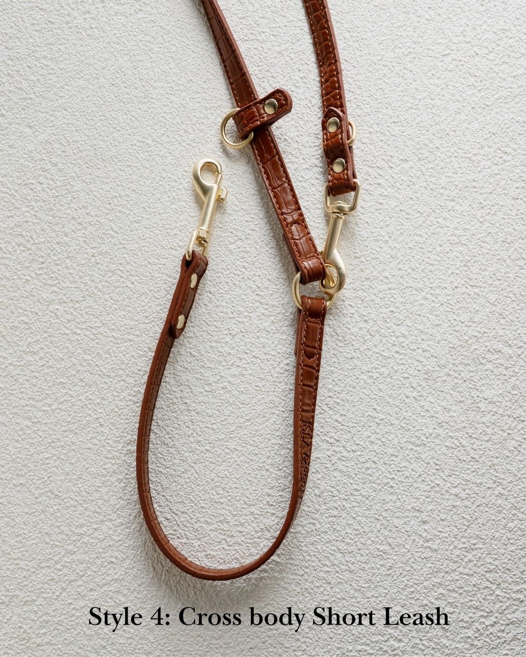 Verso Leash in Saddlewood