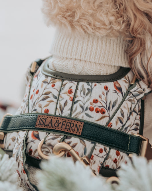 Sorella Harness in Vintage Christmas