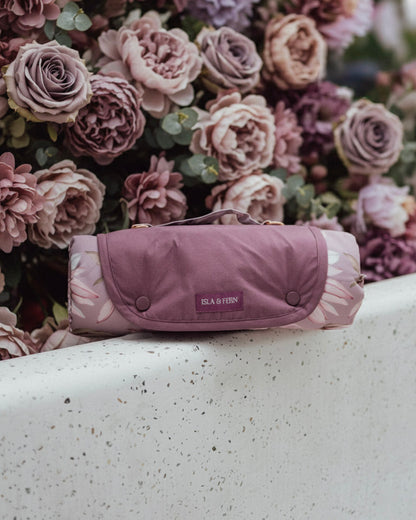 Lyra Mat in Mauve