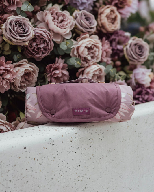 Lyra Mat in Mauve