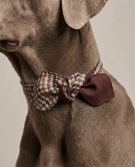 Amelie Neck Scarf in Saddlewood 2.0